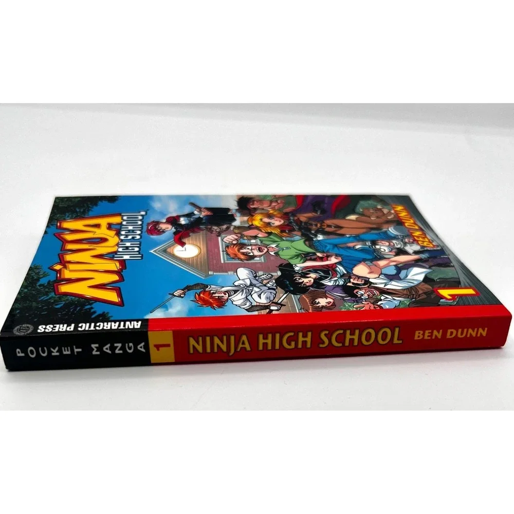 Ninja‎ High School Pocket Manga Comic Book Volume 1 by Ben Dunn